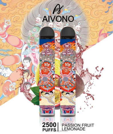 Aivono AIM SNAKE 2500 عصير الليمون الفاكهة العاطفة NX24D6315 | Aivono Vape Review