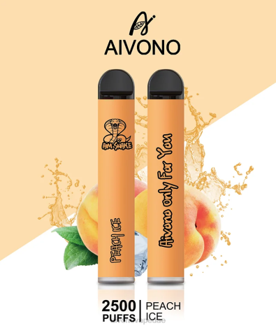 Aivono AIM SNAKE 2500 جليد الخوخ NX24D6316 | Aivono Puffs