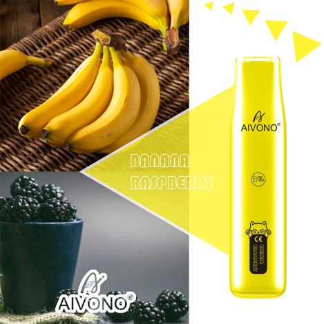 Aivono AIM CAT 400 توت الموز NX24D6334 | Aivono Vape Uae