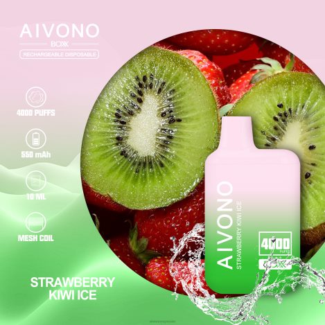 Aivono AIM BOXX 4000 جليد الفراولة والكيوي NX24D6229 | Aivono Uae