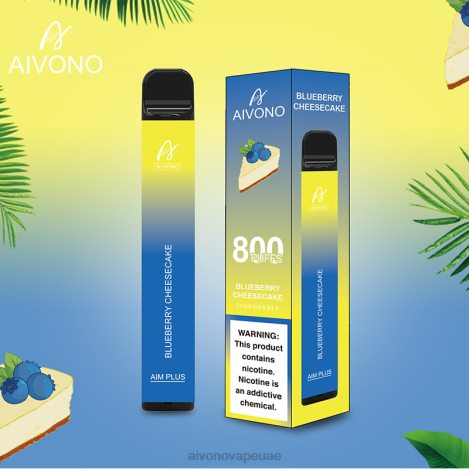 Aivono AIM PLUS 800 تشيز كيك التوت NX24D6174 | Aivono Vape Uae