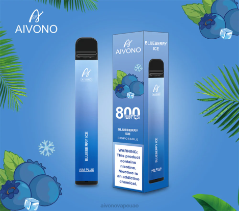 Aivono AIM PLUS 800 جليد التوت NX24D6175 | Aivono Vape Review