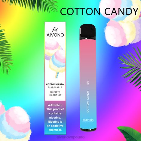 Aivono AIM PLUS 800 حلوى القطن NX24D6178 | Aivono Vape Uae