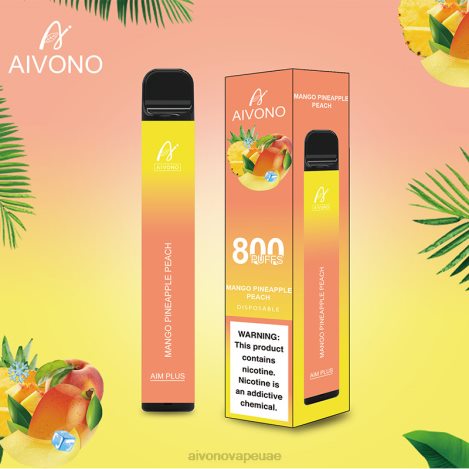 Aivono AIM PLUS 800 مانجو اناناس خوخ NX24D6186 | Aivono Vape Uae