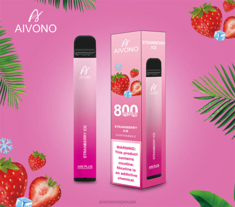 Aivono AIM PLUS 800 جليد الفراولة NX24D6193 | Aivono Uae
