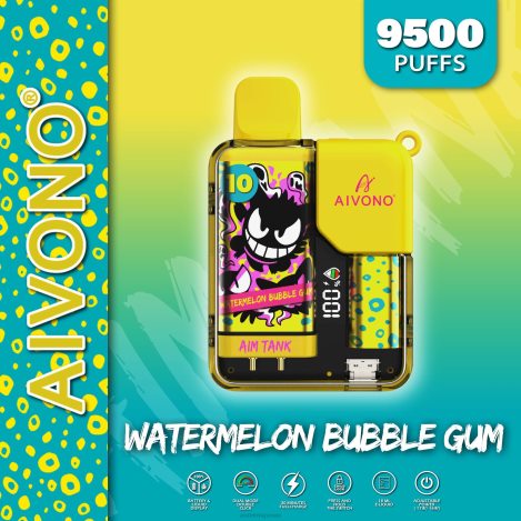 Aivono AIM TANK 9500 علكة البطيخ NX24D644 | Aivono Puffs